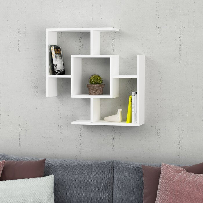 Space-Saving Wall Shelf - Stylish Storage Solution for Home & Office