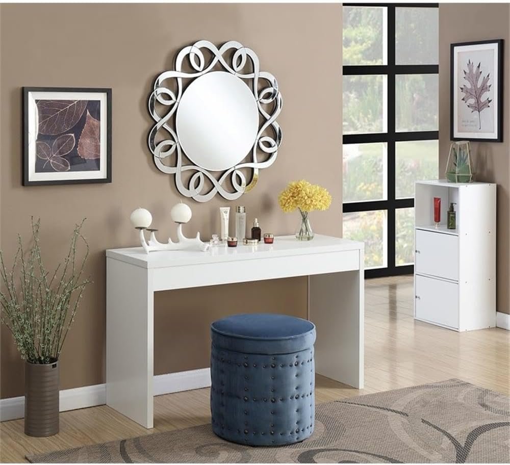 Contemporary Console Desk Table – Color Variants (48"L x 15.5"W x 28"H)
